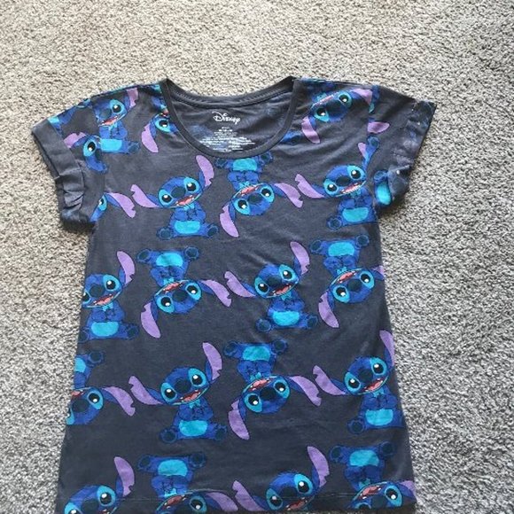 Disney Lilo & Stitch Size Medium Short Sleeve T-Shirt Women's - Picture 1 of 1